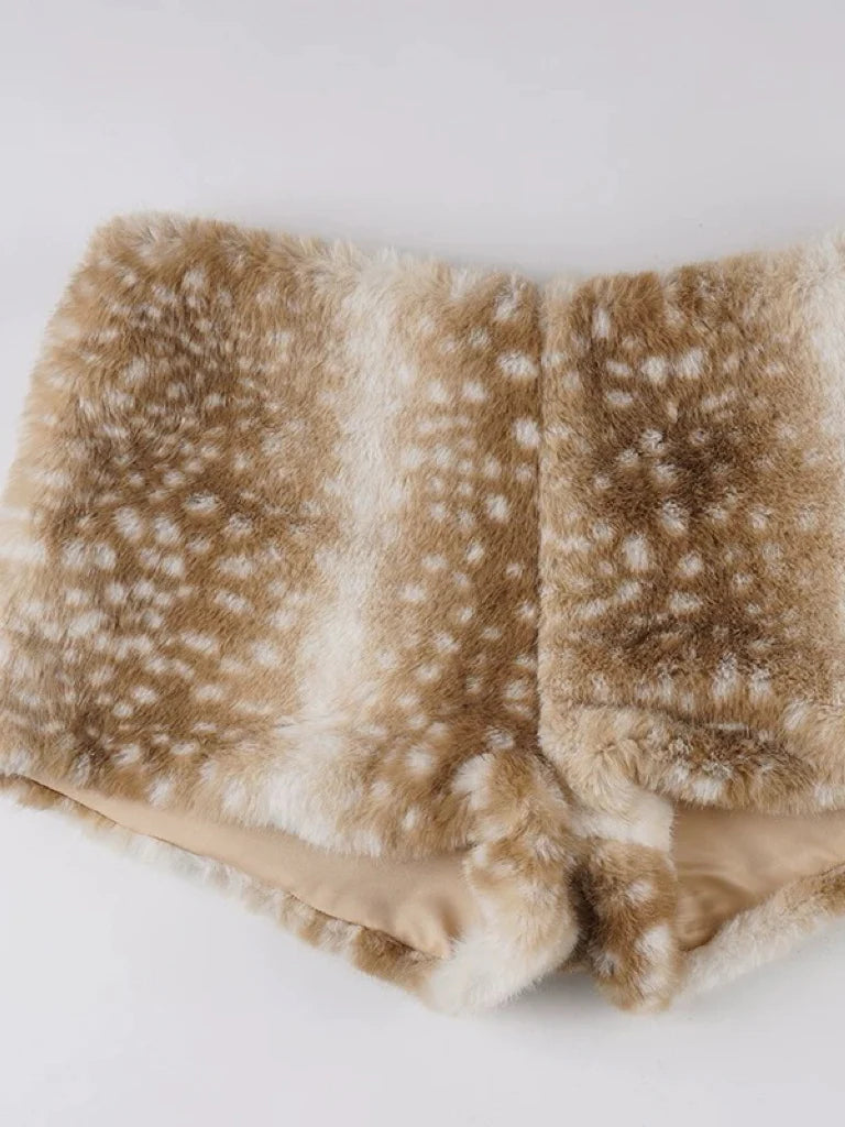 Deer Fur Shorts R40186