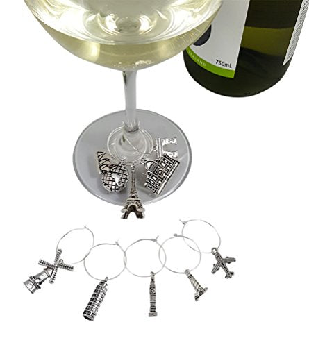 10 Piece Wine Charm Set S9589
