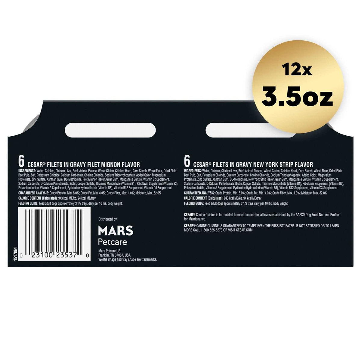 Filets in Gravy Wet Dog Food Variety Pack J6854